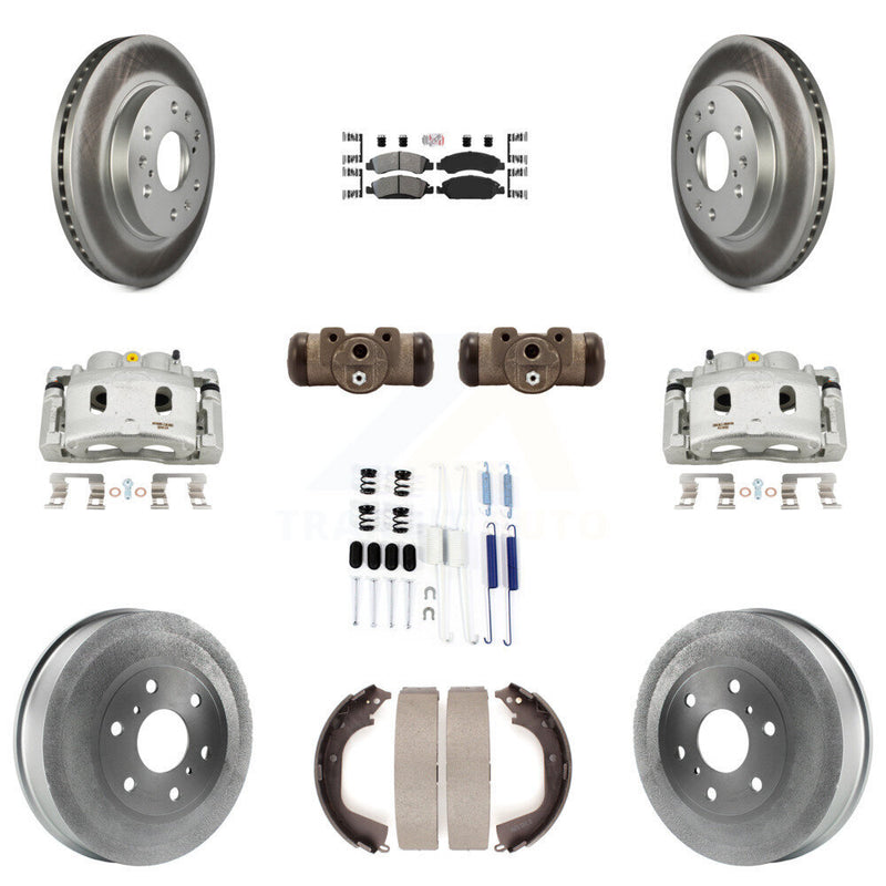 Transit Auto KCG-101298N Disc Brake Kit for 2010-2013 Chevrolet Silverado 1500, GMC Sierra 1500 - Front and Rear product image