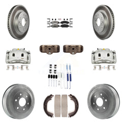 Transit Auto KCG-101299N Disc Brake Kit for 2010-2013 Chevrolet Silverado 1500, GMC Sierra 1500 - Front and Rear product image