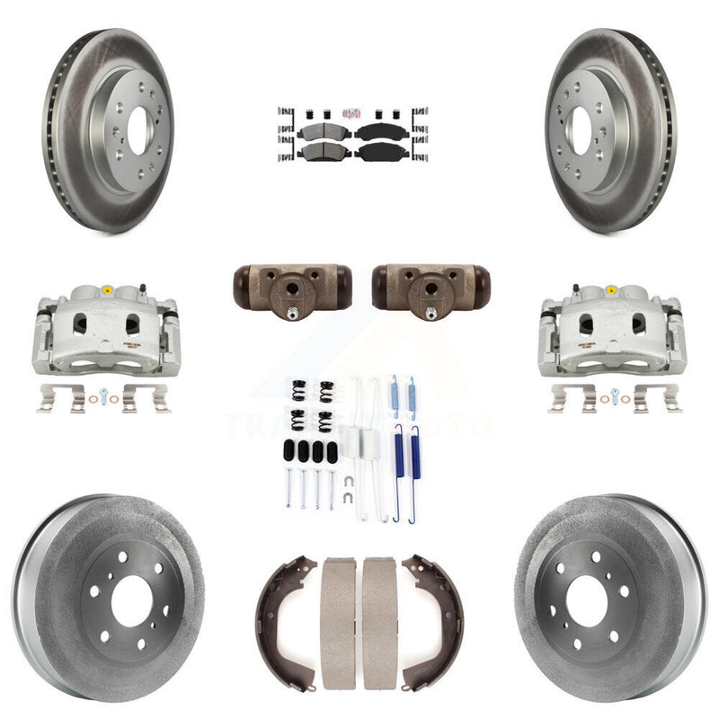 Transit Auto KCG-101299N Disc Brake Kit for 2010-2013 Chevrolet Silverado 1500, GMC Sierra 1500 - Front and Rear product image