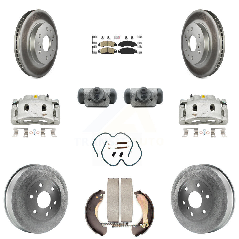 Transit Auto KCG-101301N Disc Brake Kit for 2009 Chevrolet Silverado 1500, GMC Sierra 1500 - Front and Rear product image