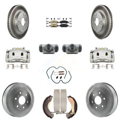 Transit Auto KCG-101301N Disc Brake Kit for 2009 Chevrolet Silverado 1500, GMC Sierra 1500 - Front and Rear product image