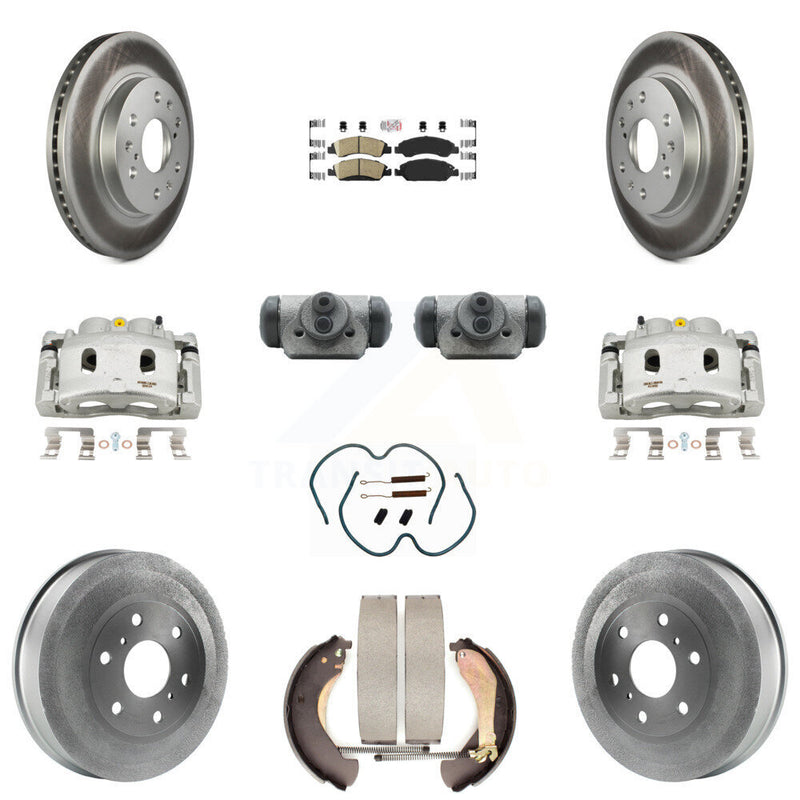 Transit Auto KCG-101301N Disc Brake Kit for 2009 Chevrolet Silverado 1500, GMC Sierra 1500 - Front and Rear product image