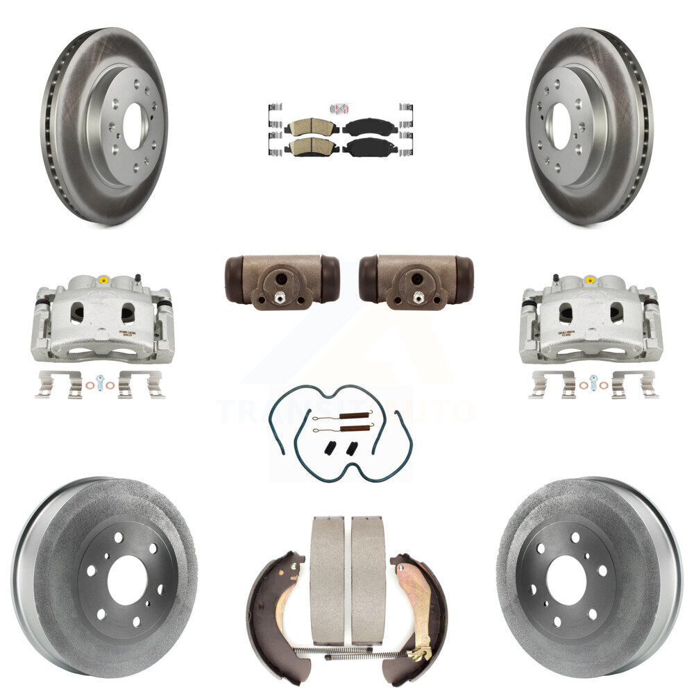 Transit Auto KCG-101302N Disc Brake Kit for 2009 Chevrolet Silverado 1500, GMC Sierra 1500 - Front and Rear product image