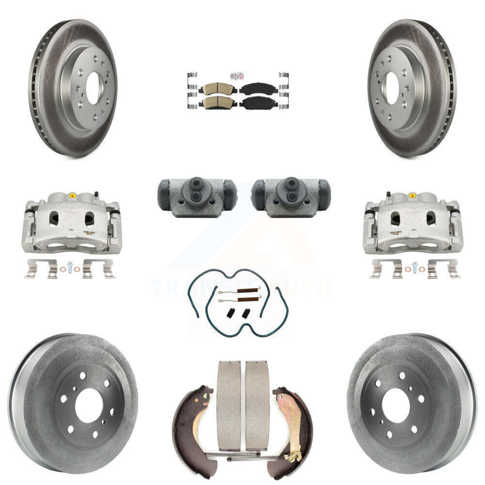 Transit Auto KCG-101303N Disc Brake Kit for 2009 Chevrolet Silverado 1500, GMC Sierra 1500 - Front and Rear product image