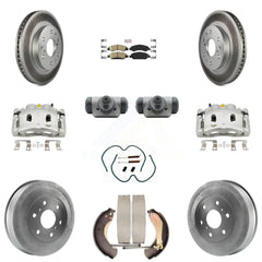 Transit Auto KCG-101303N Disc Brake Kit for 2009 Chevrolet Silverado 1500, GMC Sierra 1500 - Front and Rear product image