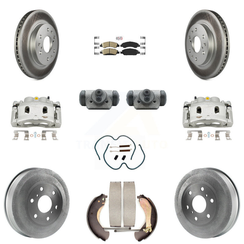 Transit Auto KCG-101303N Disc Brake Kit for 2009 Chevrolet Silverado 1500, GMC Sierra 1500 - Front and Rear product image
