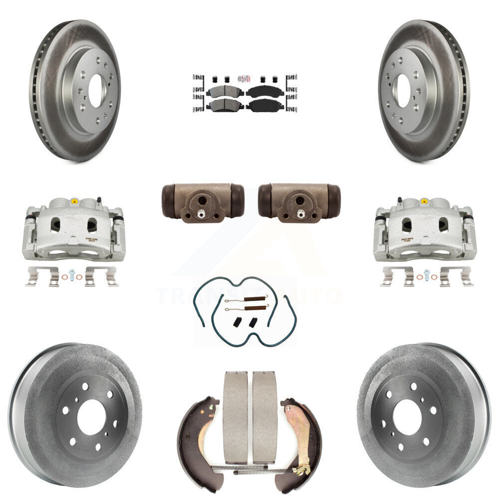 Transit Auto KCG-101304N Disc Brake Kit for 2009 Chevrolet Silverado 1500, GMC Sierra 1500 - Front and Rear product image