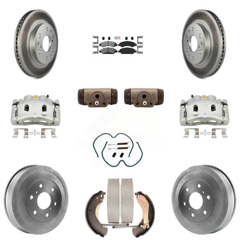Transit Auto KCG-101304N Disc Brake Kit for 2009 Chevrolet Silverado 1500, GMC Sierra 1500 - Front and Rear product image