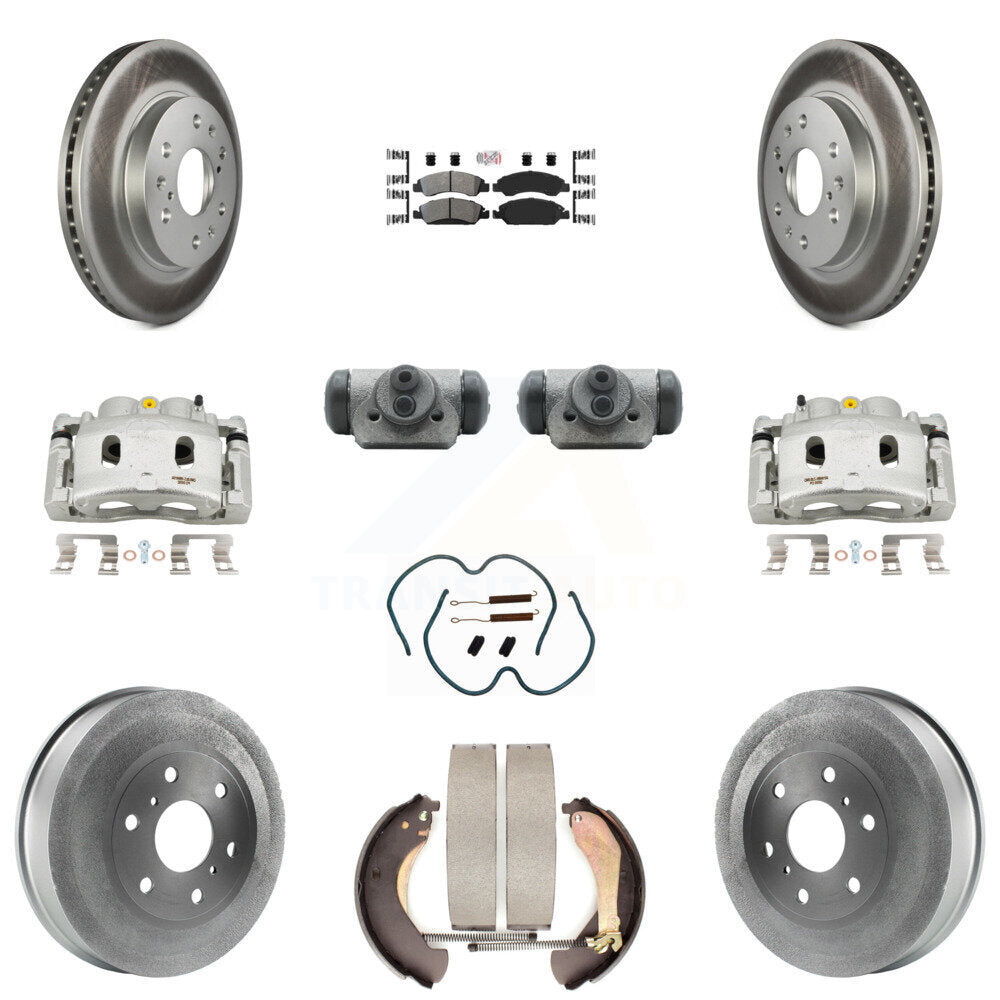 Transit Auto KCG-101305N Disc Brake Kit for 2009 Chevrolet Silverado 1500, GMC Sierra 1500 - Front and Rear product image