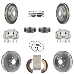 Transit Auto KCG-101305N Disc Brake Kit for 2009 Chevrolet Silverado 1500, GMC Sierra 1500 - Front and Rear product image