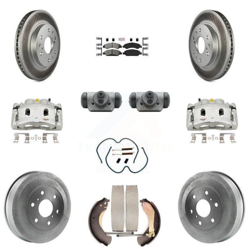 Transit Auto KCG-101305N Disc Brake Kit for 2009 Chevrolet Silverado 1500, GMC Sierra 1500 - Front and Rear product image