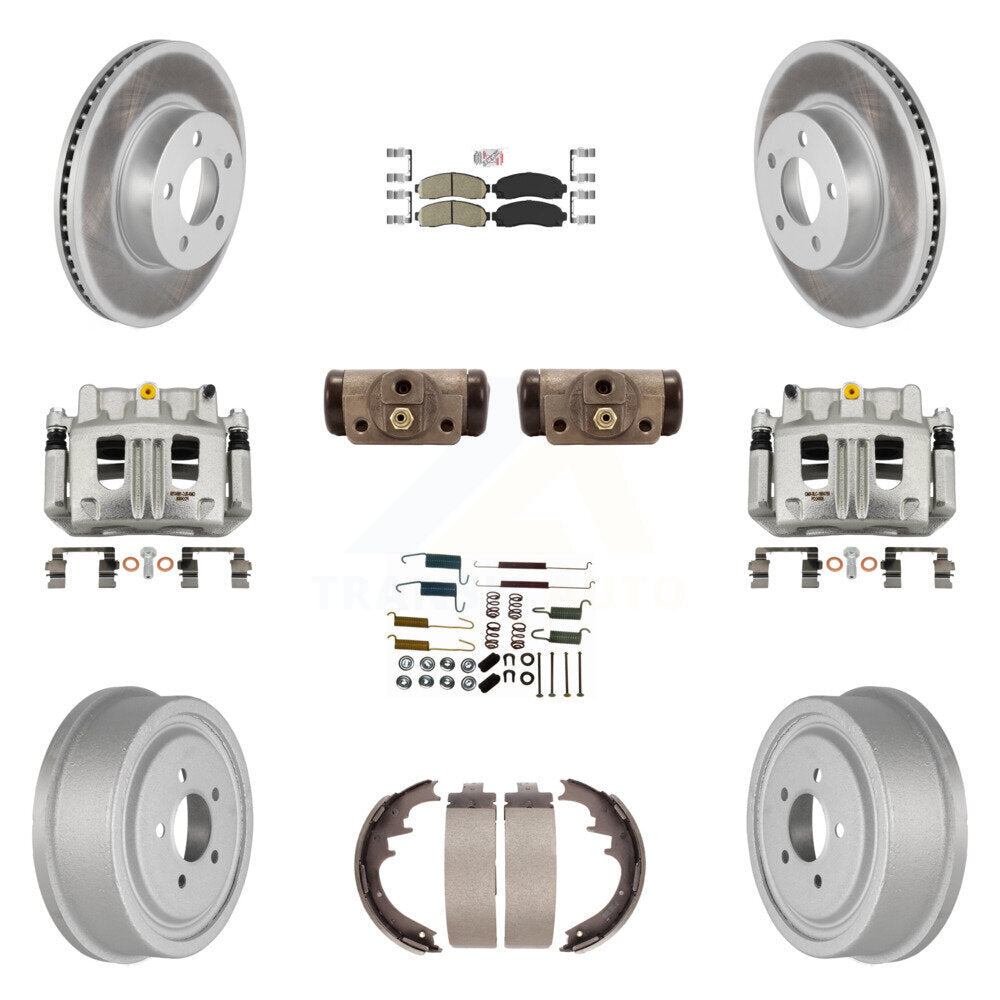 Transit Auto KCG-101312N Disc Brake Kit for 2004-2009 Mazda B4000, Ford Ranger - Front and Rear product image
