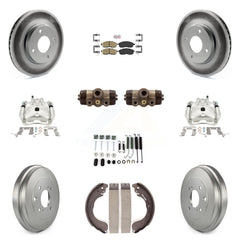 Transit Auto KCG-101314N Disc Brake Kit for 2009-2014 Nissan Cube - Front and Rear product image