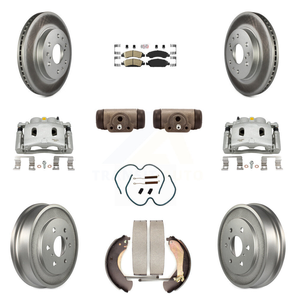 Transit Auto KCG-101316N Disc Brake Kit for 2005-2007 Chevrolet Silverado 1500 Classic, Chevrolet Silverado 1500, GMC Sierra 1500 - Front and Rear product image