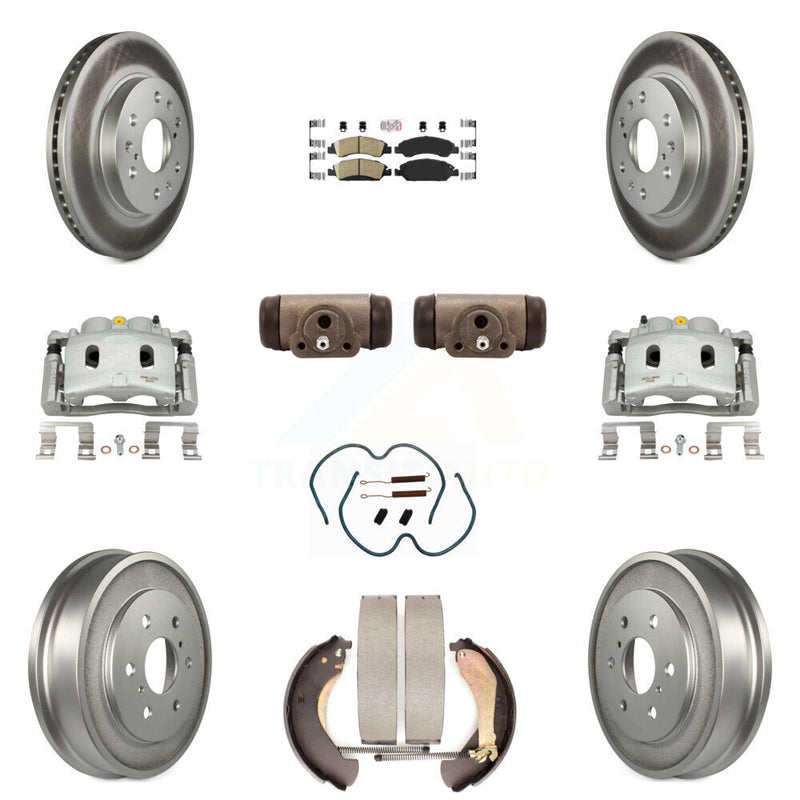 Transit Auto KCG-101316N Disc Brake Kit for 2005-2007 Chevrolet Silverado 1500 Classic, Chevrolet Silverado 1500, GMC Sierra 1500 - Front and Rear product image