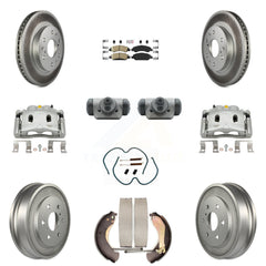 Transit Auto KCG-101317N Disc Brake Kit for 2005-2007 Chevrolet Silverado 1500, Chevrolet Silverado 1500 Classic, GMC Sierra 1500 - Front and Rear product image