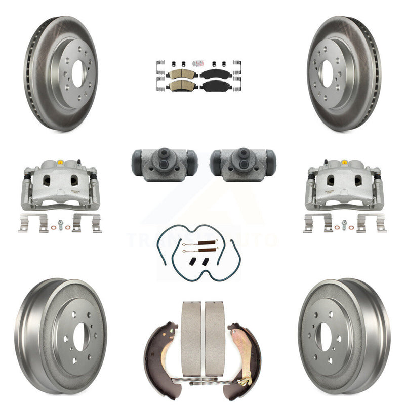 Transit Auto KCG-101317N Disc Brake Kit for 2005-2007 Chevrolet Silverado 1500, Chevrolet Silverado 1500 Classic, GMC Sierra 1500 - Front and Rear product image