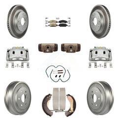 Transit Auto KCG-101318N Disc Brake Kit for 2005-2007 Chevrolet Silverado 1500 Classic, Chevrolet Silverado 1500, GMC Sierra 1500 - Front and Rear product image
