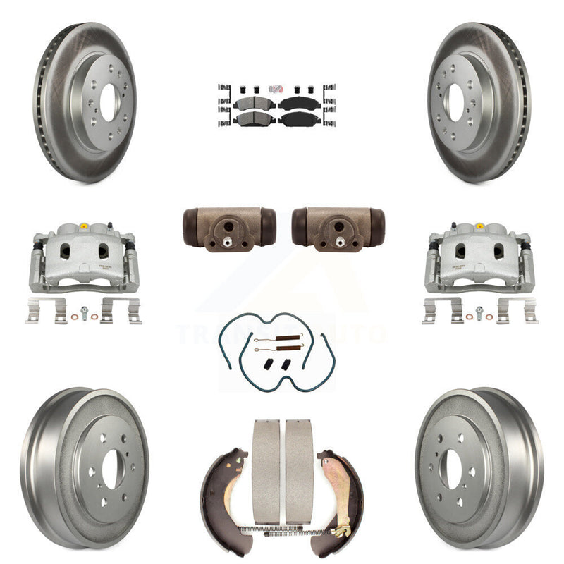 Transit Auto KCG-101320N Disc Brake Kit for 2005-2007 Chevrolet Silverado 1500 Classic, Chevrolet Silverado 1500, GMC Sierra 1500 - Front and Rear product image
