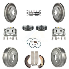 Transit Auto KCG-101321N Disc Brake Kit for 2005-2007 Chevrolet Silverado 1500, Chevrolet Silverado 1500 Classic, GMC Sierra 1500 - Front and Rear product image