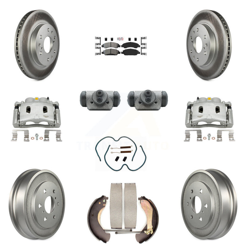 Transit Auto KCG-101321N Disc Brake Kit for 2005-2007 Chevrolet Silverado 1500, Chevrolet Silverado 1500 Classic, GMC Sierra 1500 - Front and Rear product image