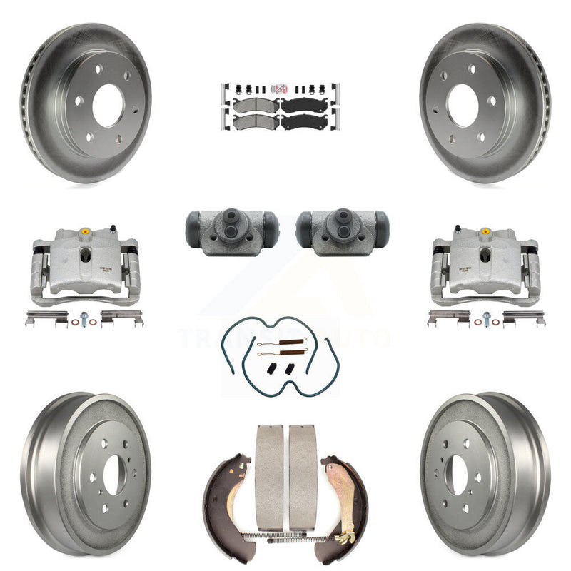Transit Auto KCG-101325N Disc Brake Kit for 2005-2007 Chevrolet Silverado 1500 Classic, Chevrolet Silverado 1500, GMC Sierra 1500 - Front and Rear product image