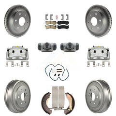 Transit Auto KCG-101327N Disc Brake Kit for 2007 Chevrolet Silverado 1500 - Front and Rear product image