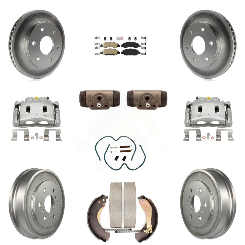 Transit Auto KCG-101330N Disc Brake Kit for 2007 GMC Sierra 1500 - Front and Rear product image