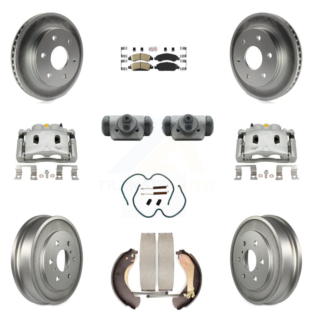 Transit Auto KCG-101331N Disc Brake Kit for 2007 GMC Sierra 1500 - Front and Rear product image