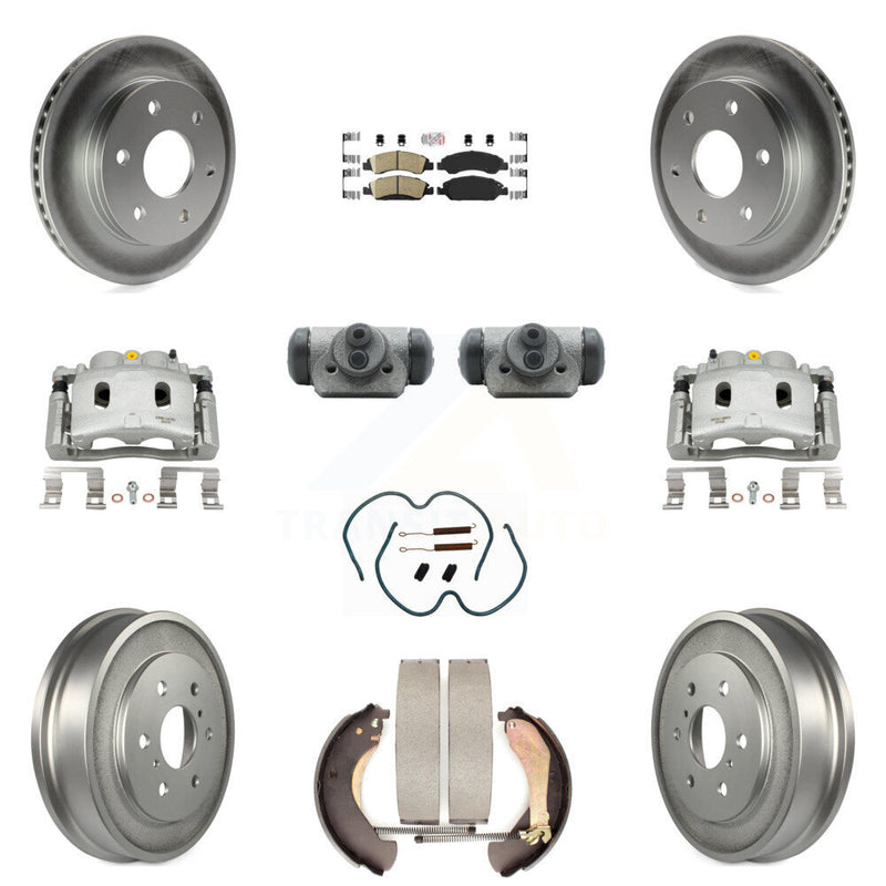 Transit Auto KCG-101331N Disc Brake Kit for 2007 GMC Sierra 1500 - Front and Rear product image