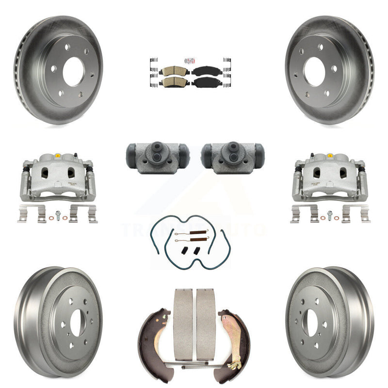 Transit Auto KCG-101333N Disc Brake Kit for 2007 GMC Sierra 1500 - Front and Rear product image