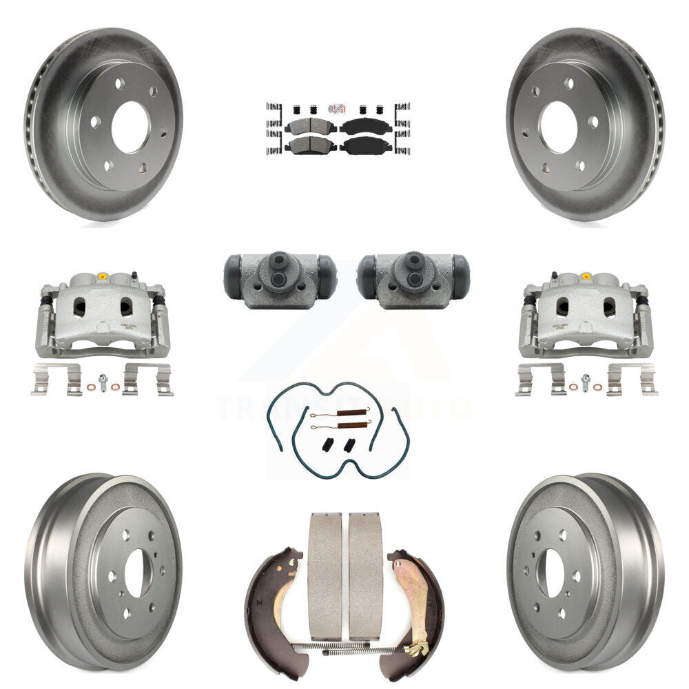 Transit Auto KCG-101335N Disc Brake Kit for 2007 GMC Sierra 1500 - Front and Rear product image