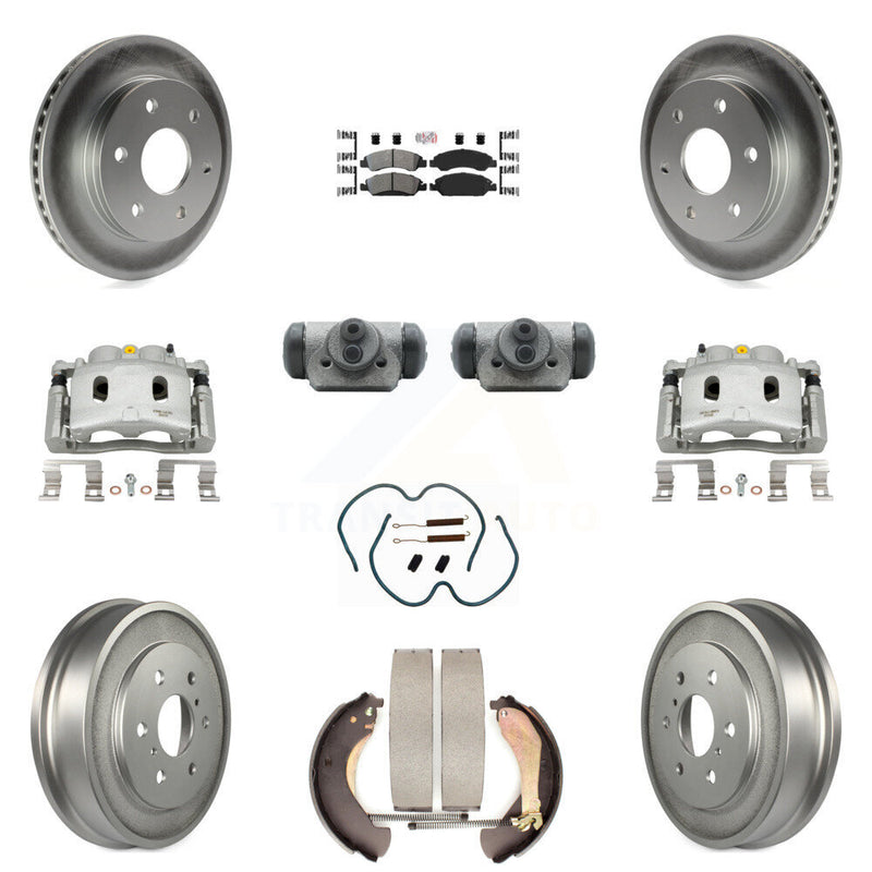 Transit Auto KCG-101335N Disc Brake Kit for 2007 GMC Sierra 1500 - Front and Rear product image