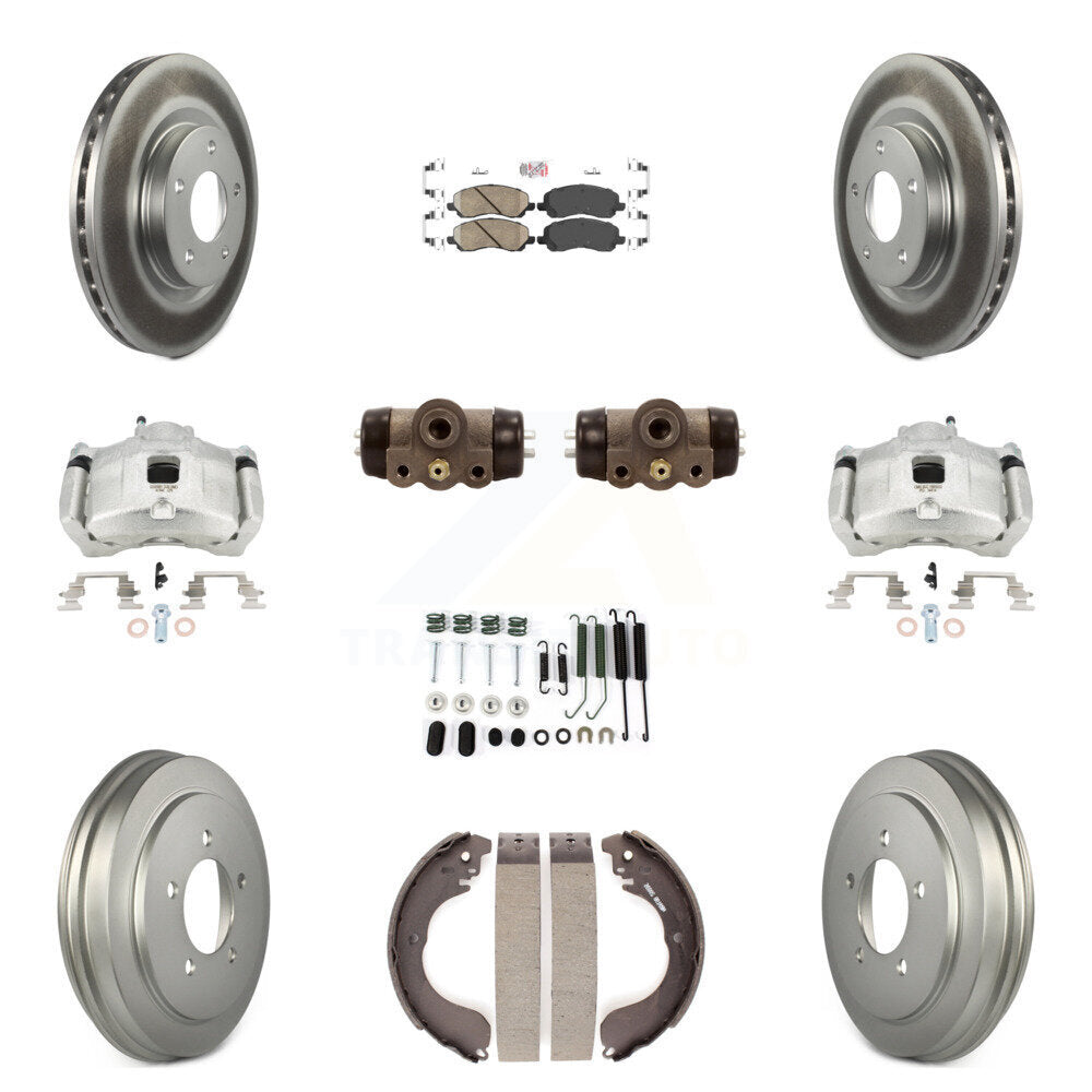 Transit Auto KCG-101339N Disc Brake Kit for 2007-2017 Dodge Caliber, Dodge Avenger, Jeep Compass & more - Front and Rear product image