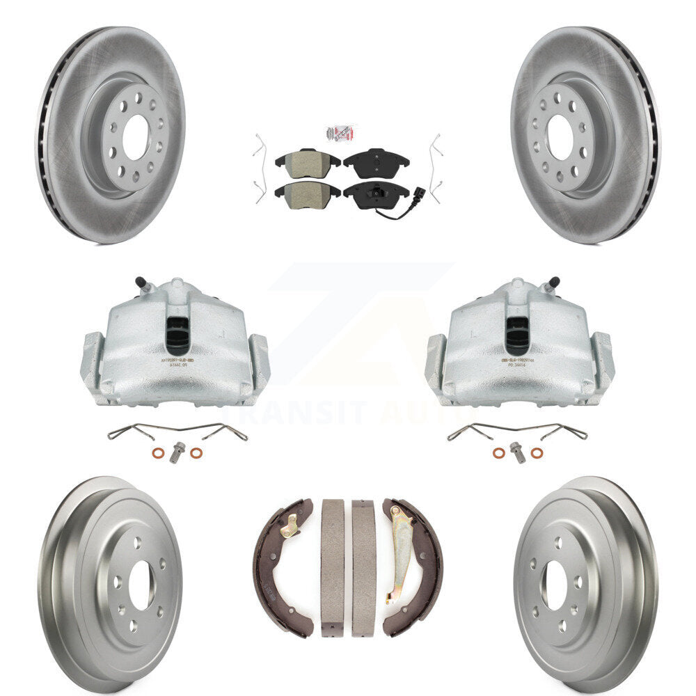 Transit Auto KCG-101344N Disc Brake Kit for 2011-2012 Volkswagen Beetle, Volkswagen Jetta - Front and Rear product image