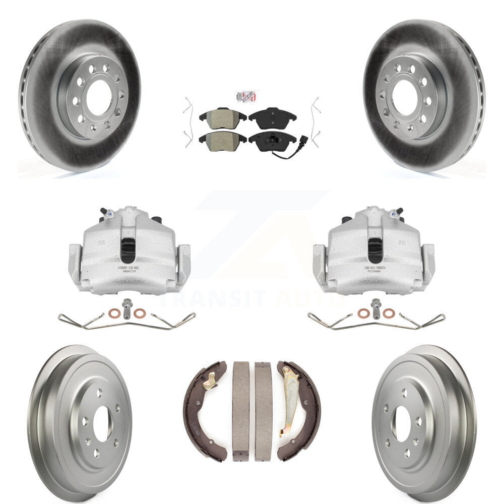 Transit Auto KCG-101345N Disc Brake Kit for 2011-2012 Volkswagen Beetle, Volkswagen Jetta - Front and Rear product image