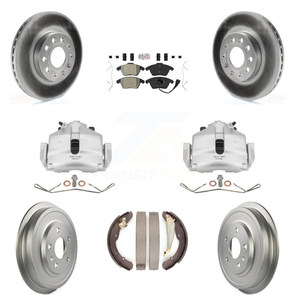 Transit Auto KCG-101347N Disc Brake Kit for 2011-2012 Volkswagen Beetle, Volkswagen Jetta - Front and Rear product image