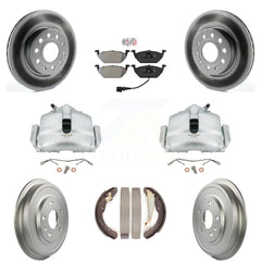 Transit Auto KCG-101348N Disc Brake Kit for 2011-2012 Volkswagen Jetta - Front and Rear product image