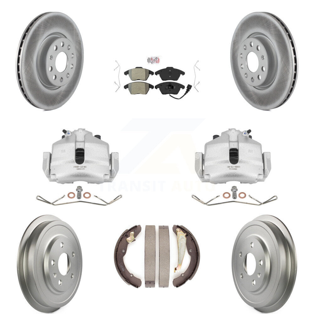 Transit Auto KCG-101351N Disc Brake Kit for 2011-2012 Volkswagen Jetta - Front and Rear product image