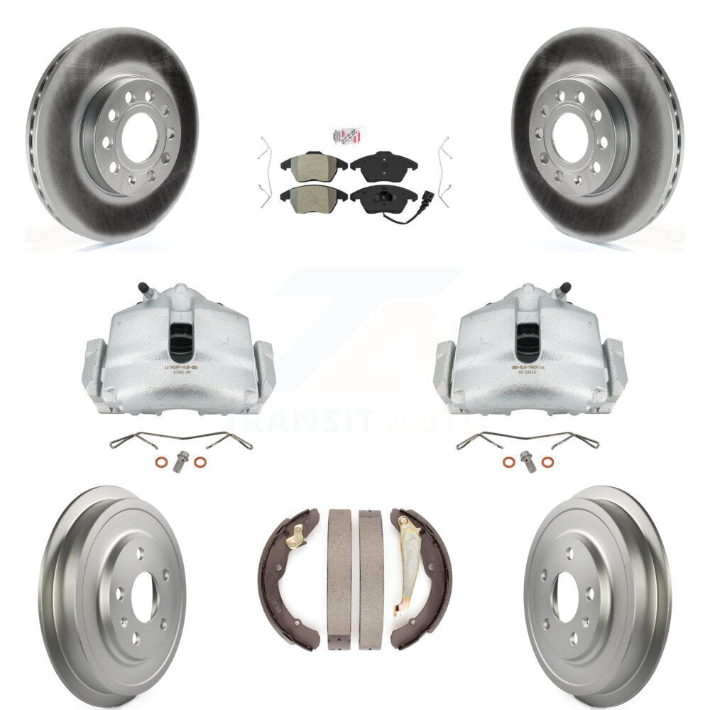 Transit Auto KCG-101353N Disc Brake Kit for 2011-2012 Volkswagen Jetta - Front and Rear product image