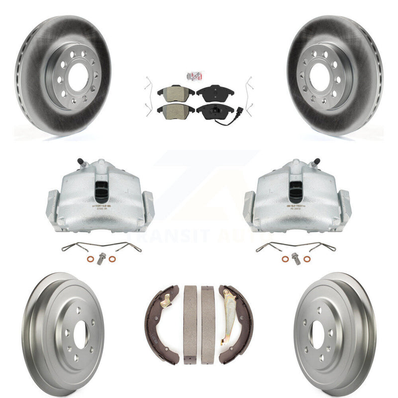 Transit Auto KCG-101353N Disc Brake Kit for 2011-2012 Volkswagen Jetta - Front and Rear product image