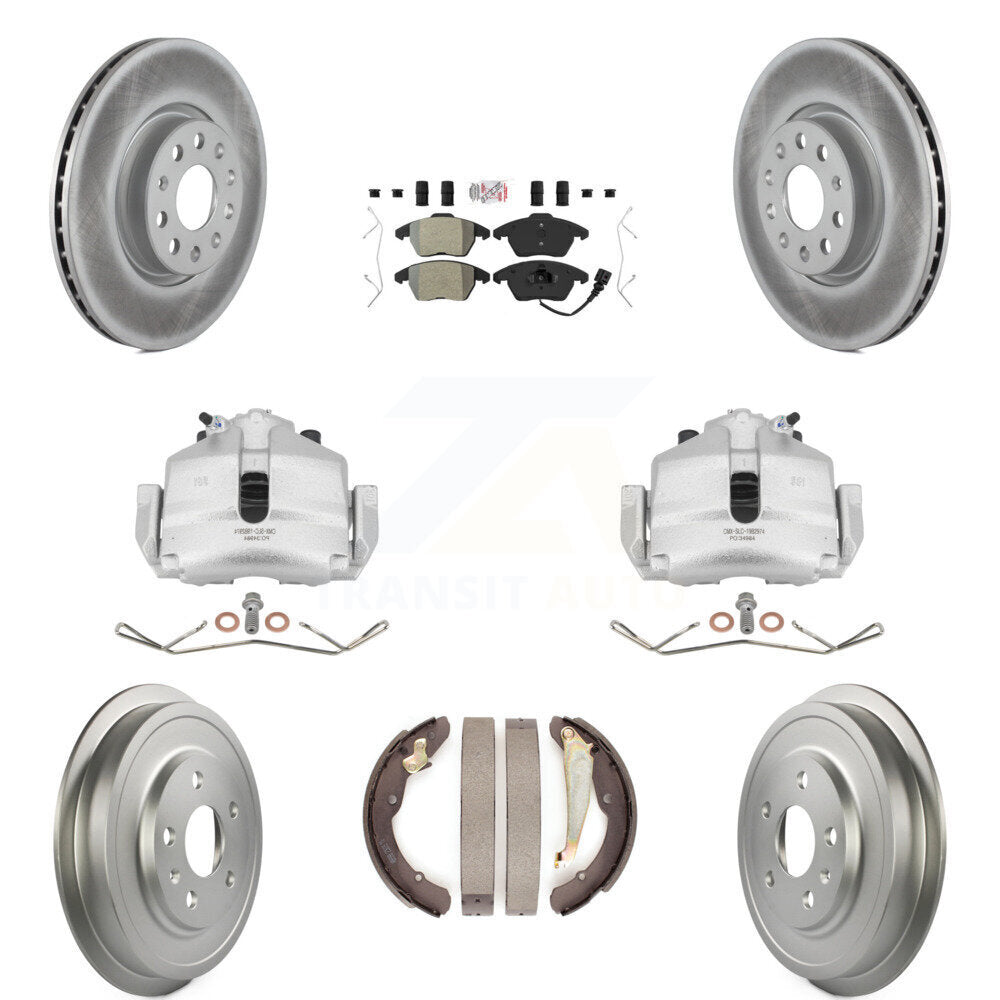 Transit Auto KCG-101355N Disc Brake Kit for 2011-2012 Volkswagen Jetta - Front and Rear product image