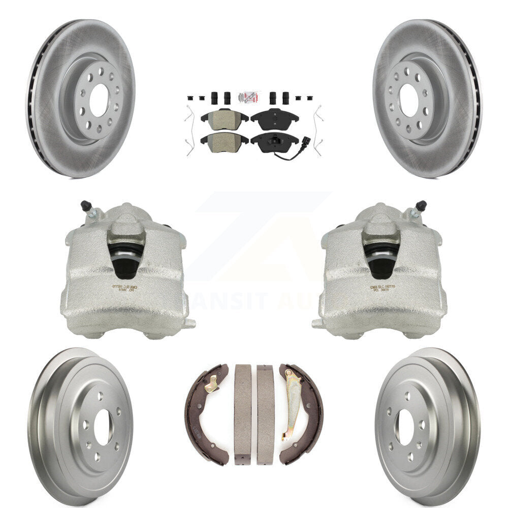 Transit Auto KCG-101356N Disc Brake Kit for 2011-2012 Volkswagen Jetta - Front and Rear product image
