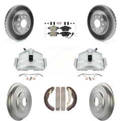 Transit Auto KCG-101357N Disc Brake Kit for 2011-2012 Volkswagen Jetta - Front and Rear product image