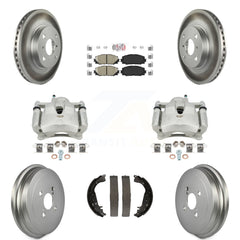 Transit Auto KCG-101360N Disc Brake Kit for 2006-2014 Toyota Yaris - Front and Rear product image