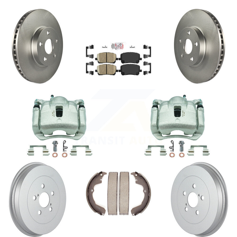 Transit Auto KCG-101361N Disc Brake Kit for 2003-2008 Pontiac Vibe, Toyota Matrix - Front and Rear product image