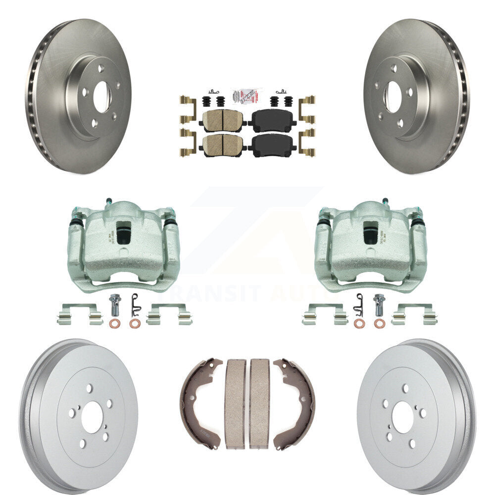 Transit Auto KCG-101362N Disc Brake Kit for 2003-2008 Pontiac Vibe, Toyota Matrix - Front and Rear product image