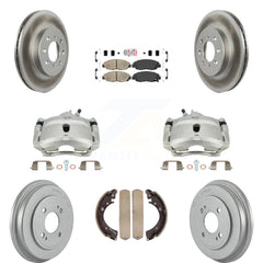Transit Auto KCG-101367N Disc Brake Kit for 2001-2005 Honda Civic - Front and Rear product image