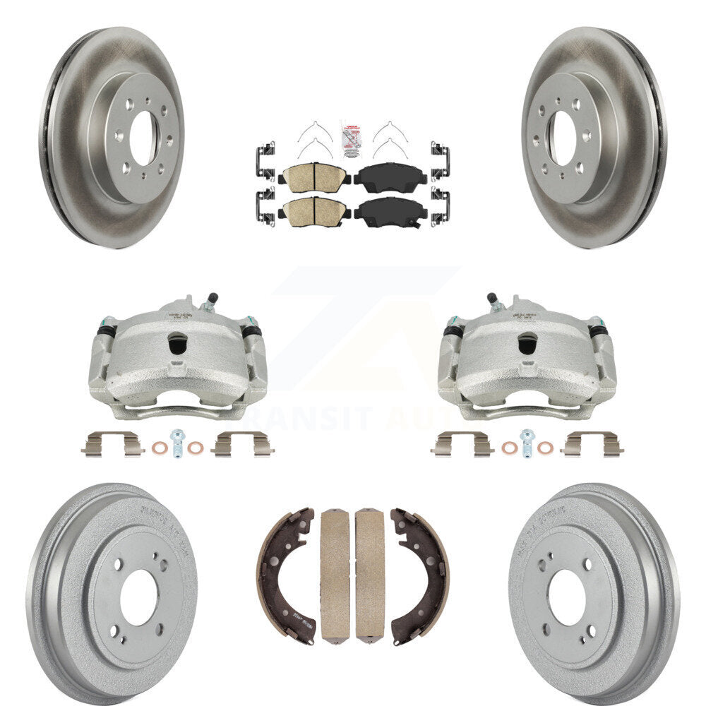 Transit Auto KCG-101368N Disc Brake Kit for 2004-2005 Honda Civic - Front and Rear product image