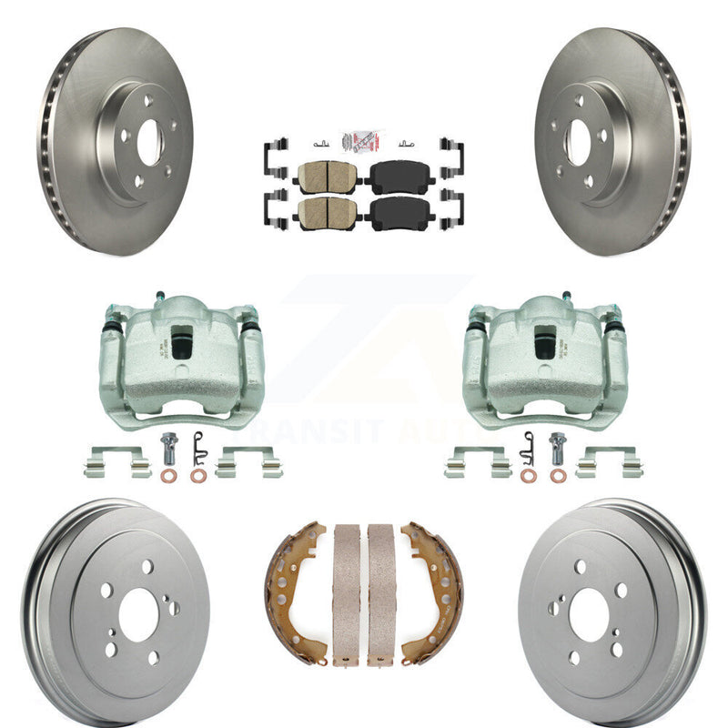 Transit Auto KCG-101371N Disc Brake Kit for 2003-2008 Toyota Corolla - Front and Rear product image